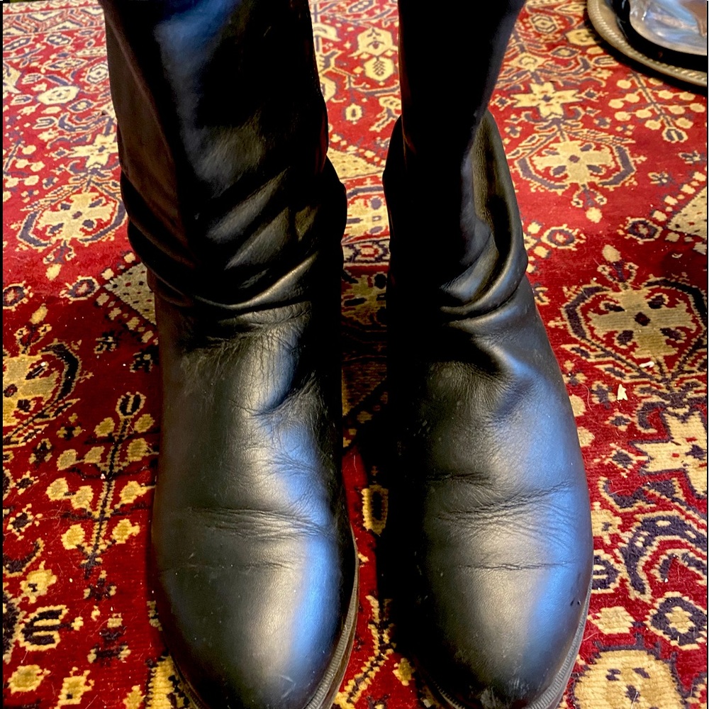 DEXTER leather booties 9.5